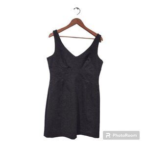 New York & Company Sleeveless Dark Gray Mini Dress Size 14